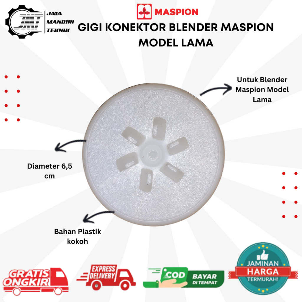 KONEKTOR BLENDER MASPION BESAR | KONEKTOR MASPION | CONEKTOR BLANDER MASPION | GIGI BLANDER MASPION