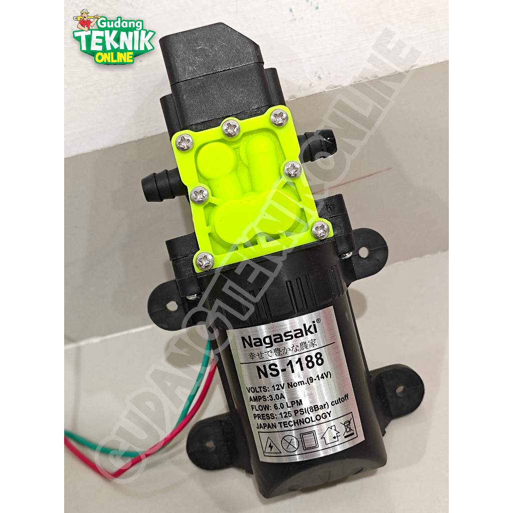 Dinamo Pompa Air Sprayer Elektrik DC 12V NAGASAKI / Dinamo Sprayer Hama Elektrik 100 PSI DC12V NAGAS