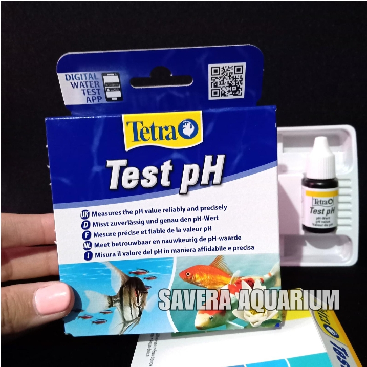 TETRA TEST PH / TES PH AIR  AQUARIUM / TAWAR LAUT DAN KOLAM