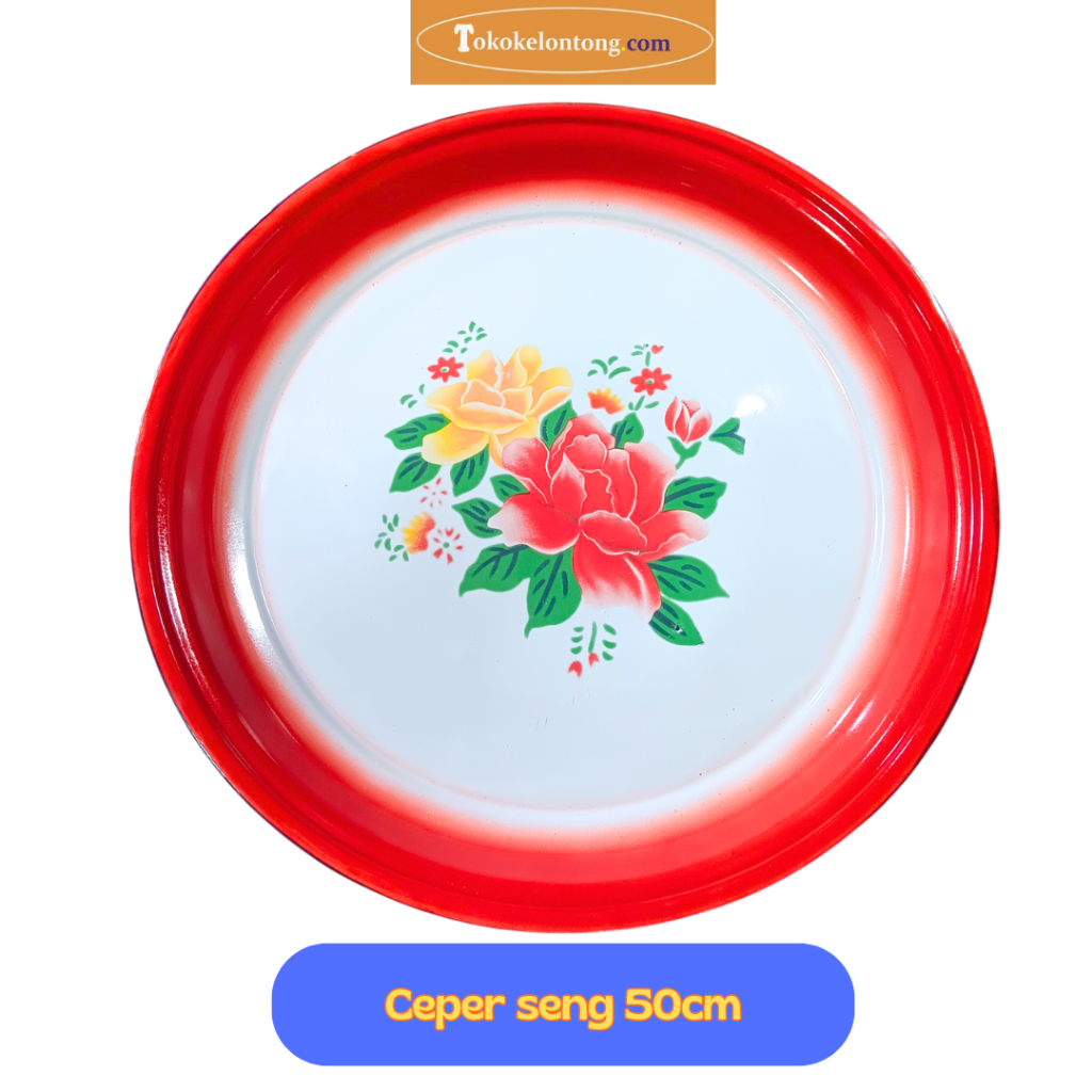 nampan/talam seng 50cm