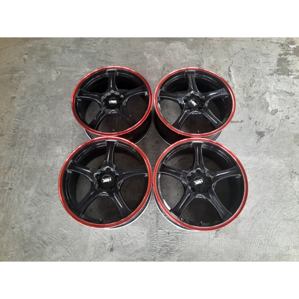 VELG SECOND RACING HSR SAGA RING 18X8 PCD 5X114