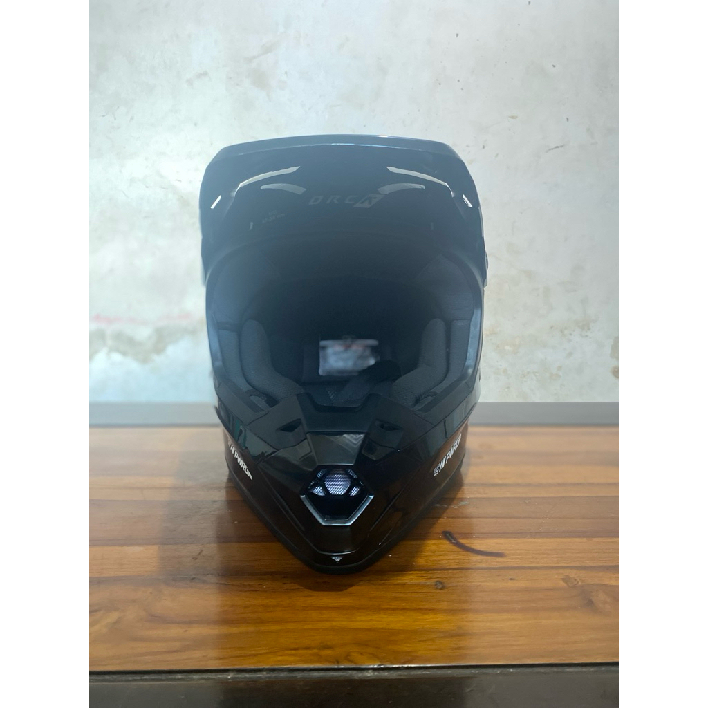 CROSS ORCA TYPE ATOM BLACK OUT HELMET Original