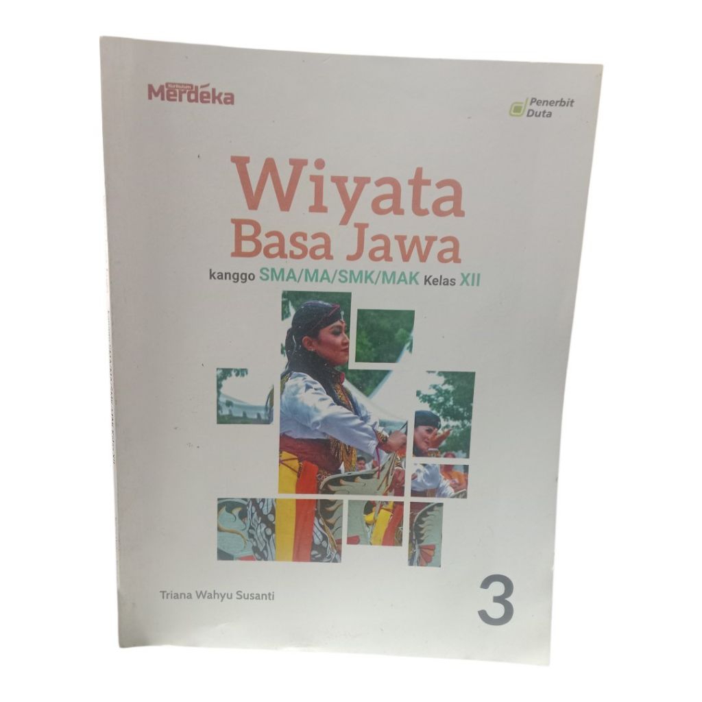 Buku Bekas Wiyata Basa Jawa Kelas XII Sma Kurmer.