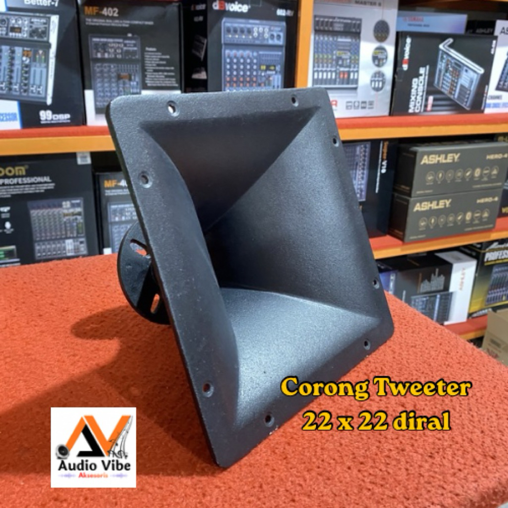 Corong Tweeter 22x22 Diral Horn Twiter 22 x 22 Diral