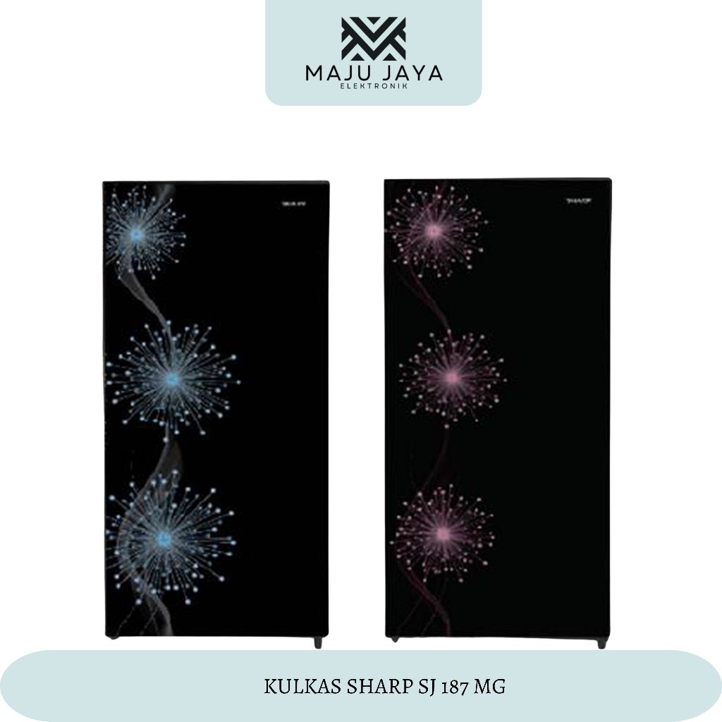 KULKAS SHARP SJX 187 MG LEMARI ES 1 PINTU SJX187MG SJX 187MG SHINE