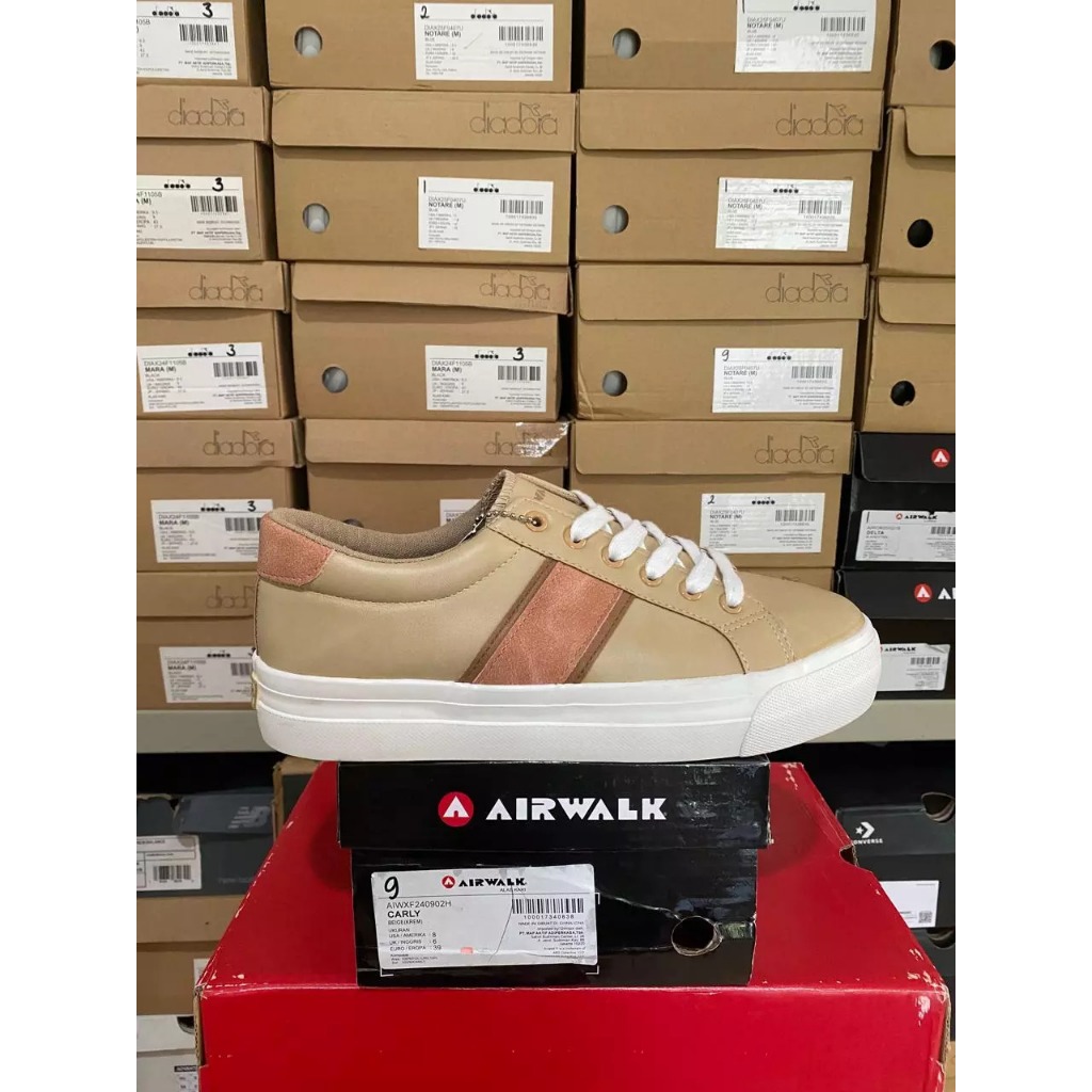 Airwalk Carly Beige (Krem) Women Shoes Airwalk Original