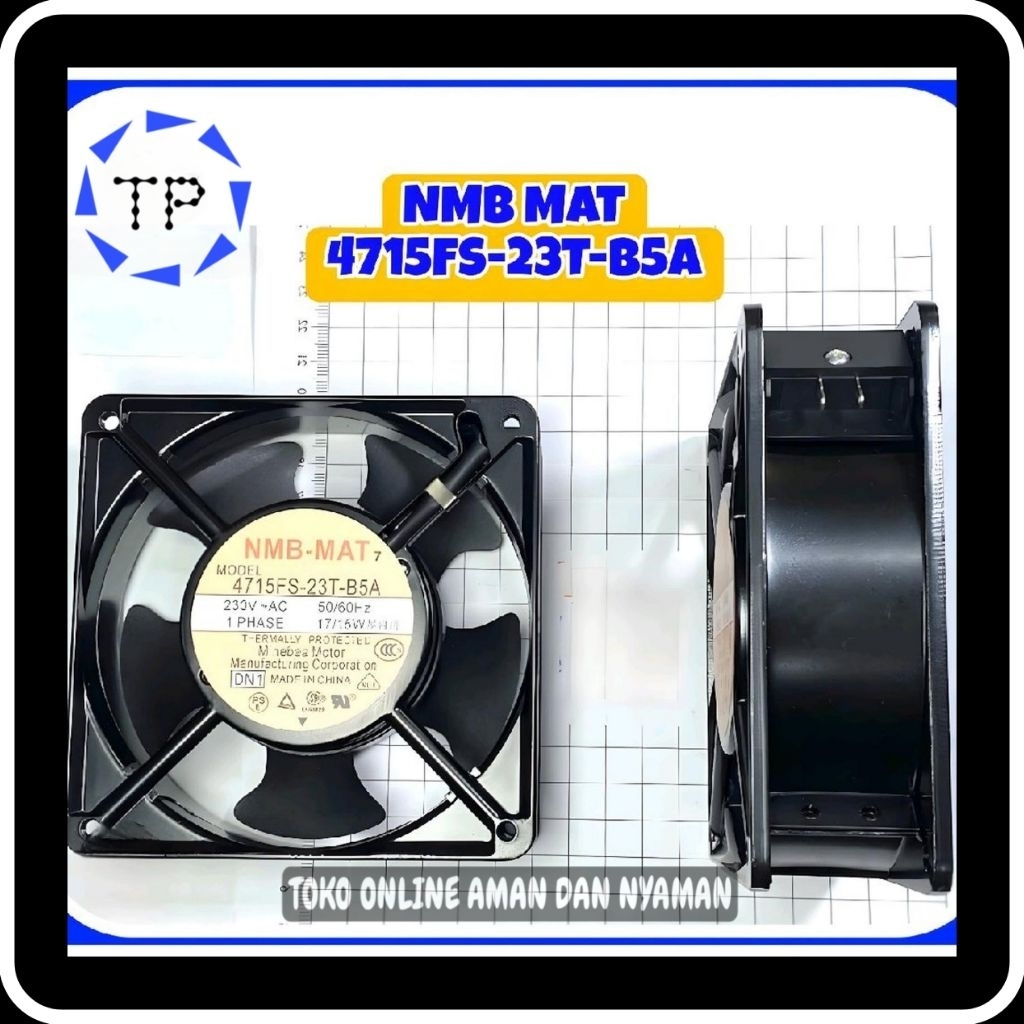 Fan NMB MAT 4715FS-23T-B5A 230V AC 50/60Hz 09/08A Cooling Fan