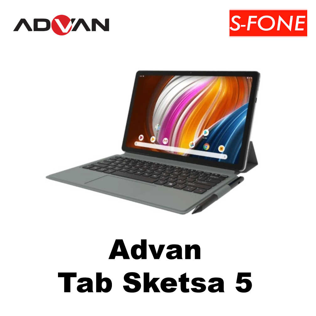 Advan Tab Sketsa 5 Keyboard+Stylus 8GB 128GB (8/128) Tablet 12" IPS New Original Garansi Resmi