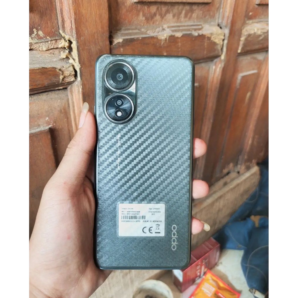 Tes ombak, Oppo A58 Ram 6+6/128 second garansi 7h