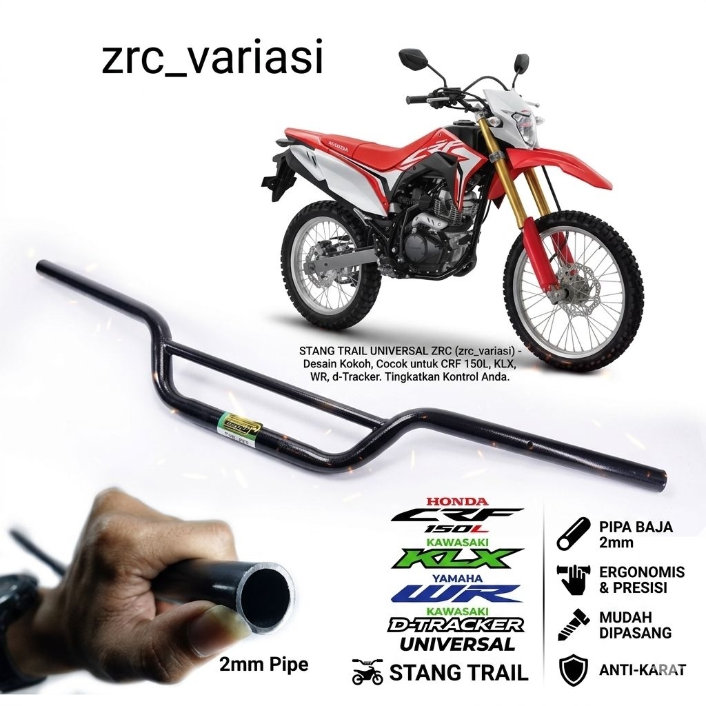 Stang CRF/ STANG STIR MOTOR HONDA CRF 150L CKD STANG STIR CRF 150 L