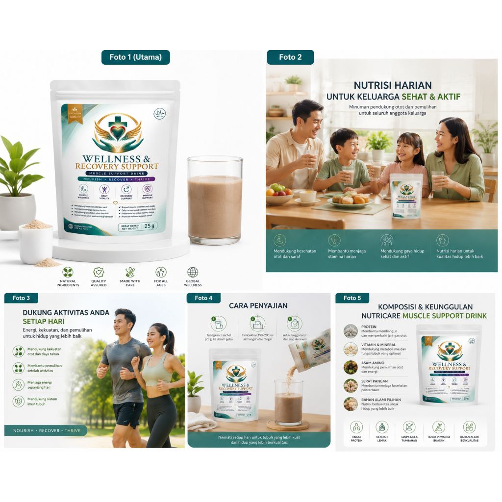 Nutricare Muscle Support Drink