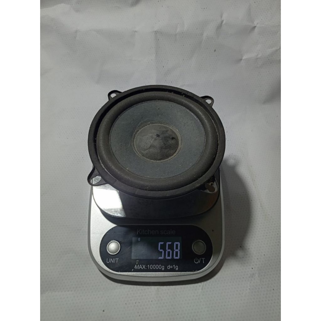 speaker 4,5 inchi subwofer bekas cabutan polytron normal