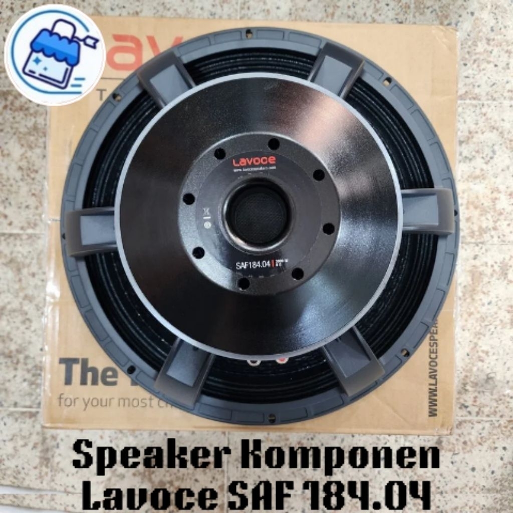 Speaker Komponen Lavoce SAF 184.04 SAF184.04 SAF 184 18 Inch Original