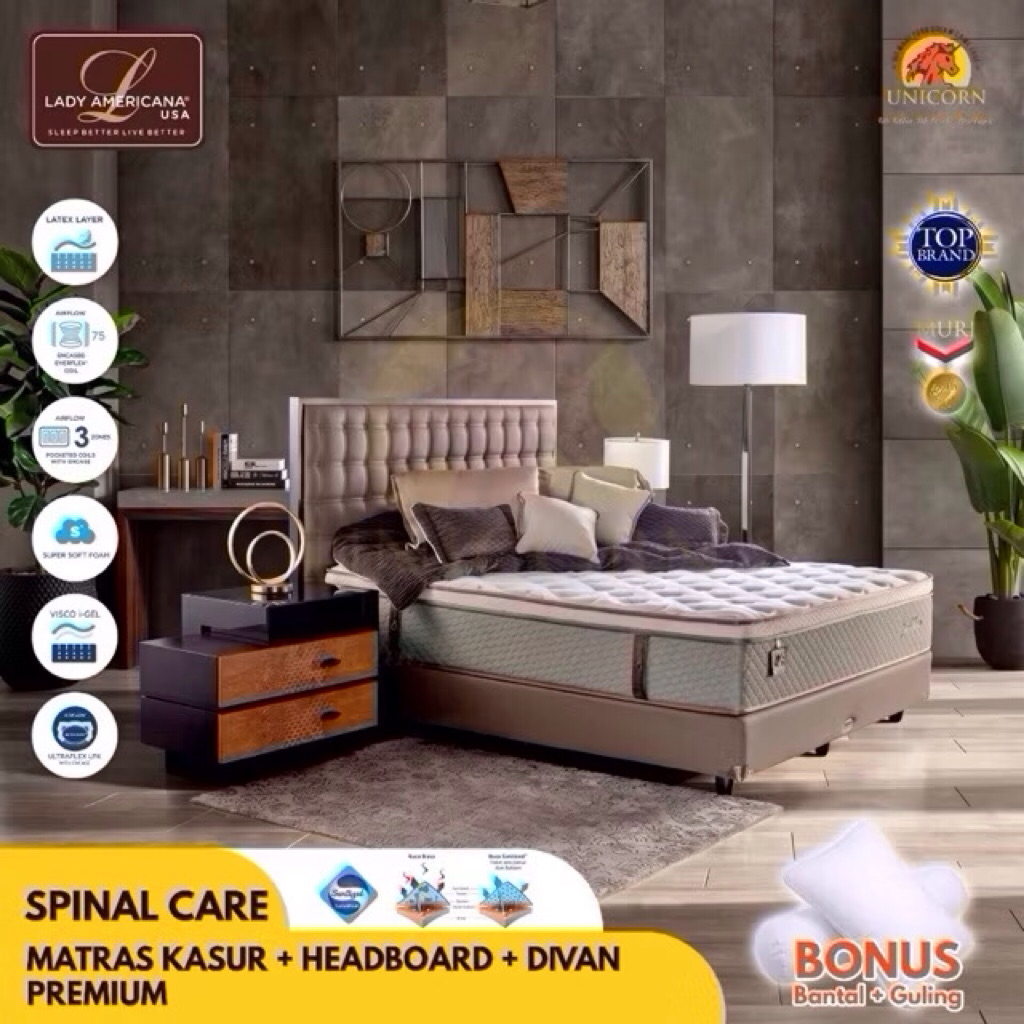 Mattress Premium Lady Americana Spinal Care