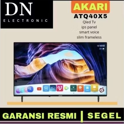 AKARI LED TV ATQ40X5 QLED TV FULL HD Smart Tv 40inch