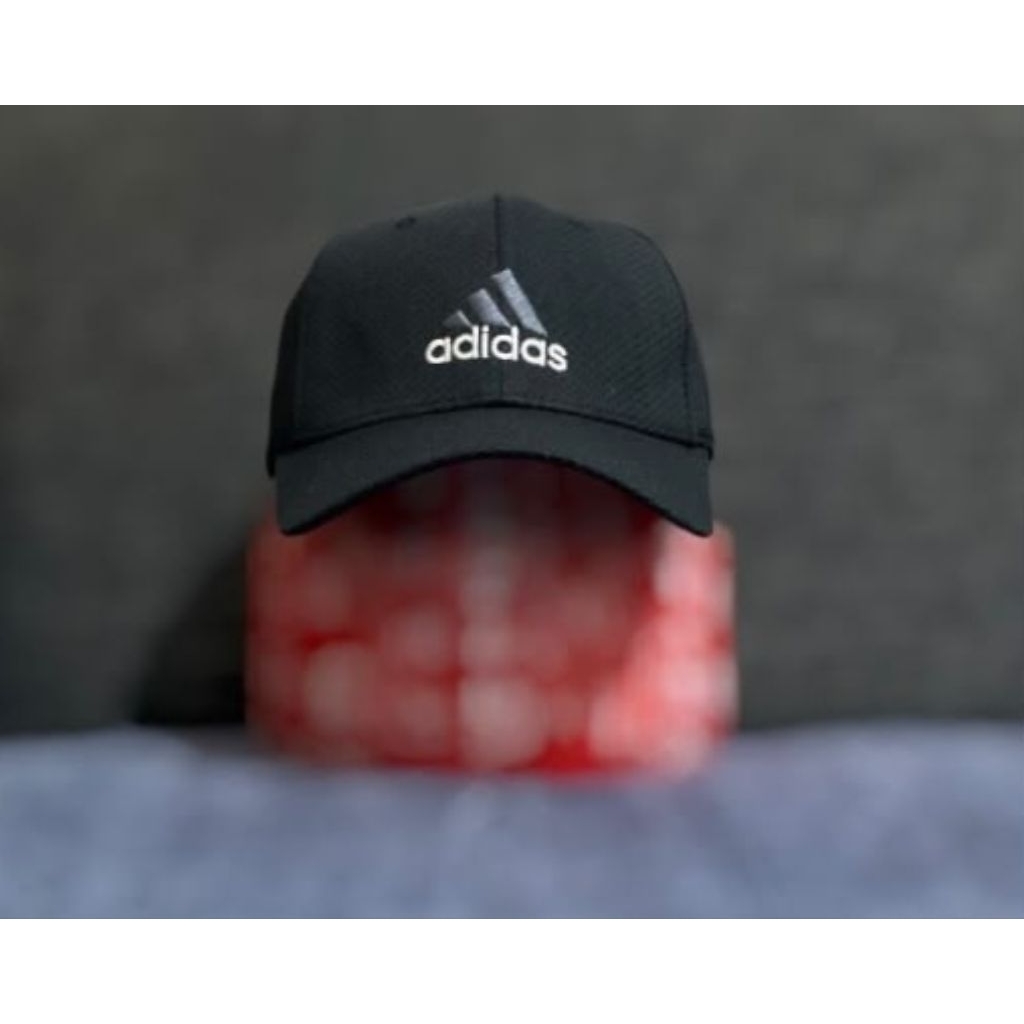 Topi Adidas Original Black Mesh A-Flex Cap Mulus Second