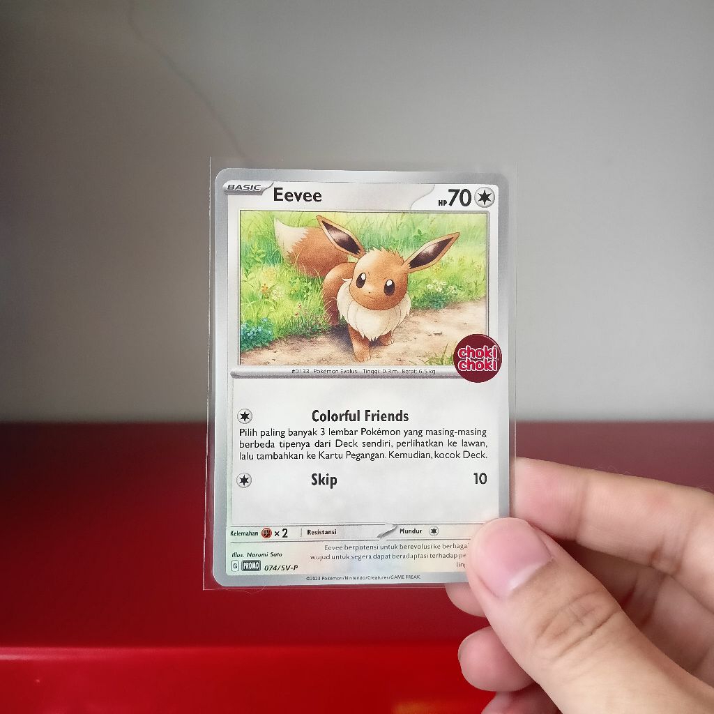 Eevee Promo Choki-Choki