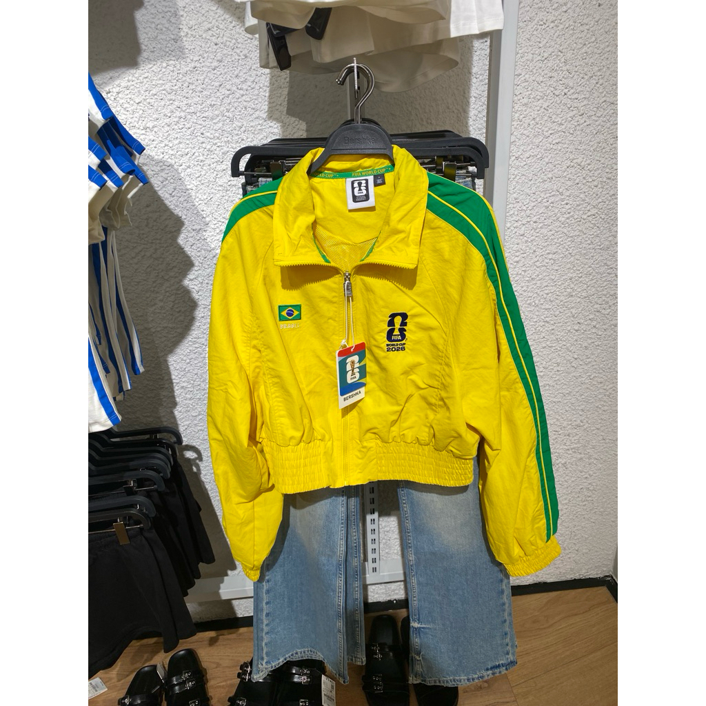 Jastip Bershka Jacket Brazil Fifa