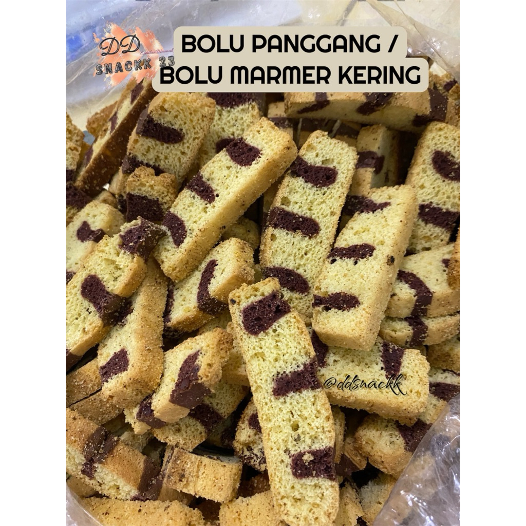 BOLU PANGGANG KERING / BOLU JADUL KERING MARMER