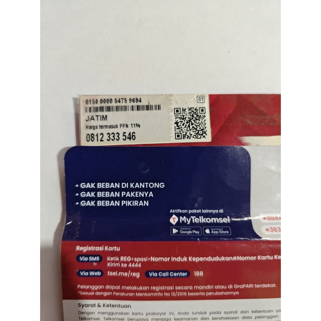 Telkomsel 10 Digit