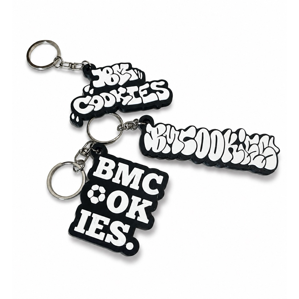 Keychain Ganci Gantungan Kunci Bm Cookies | 3d Print