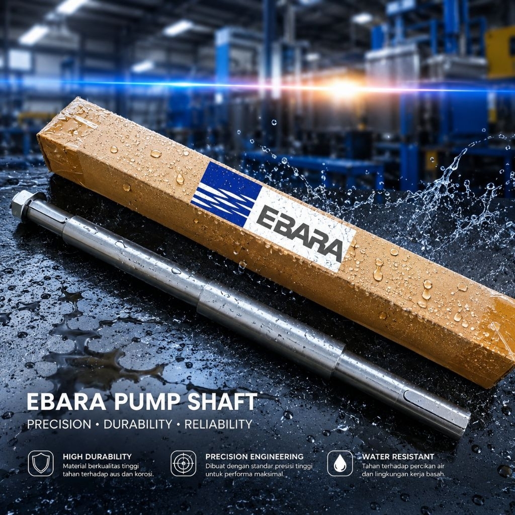AS Pompa Air EBARA 80x65FSJA Shaft EBARA Original As pompa ebara