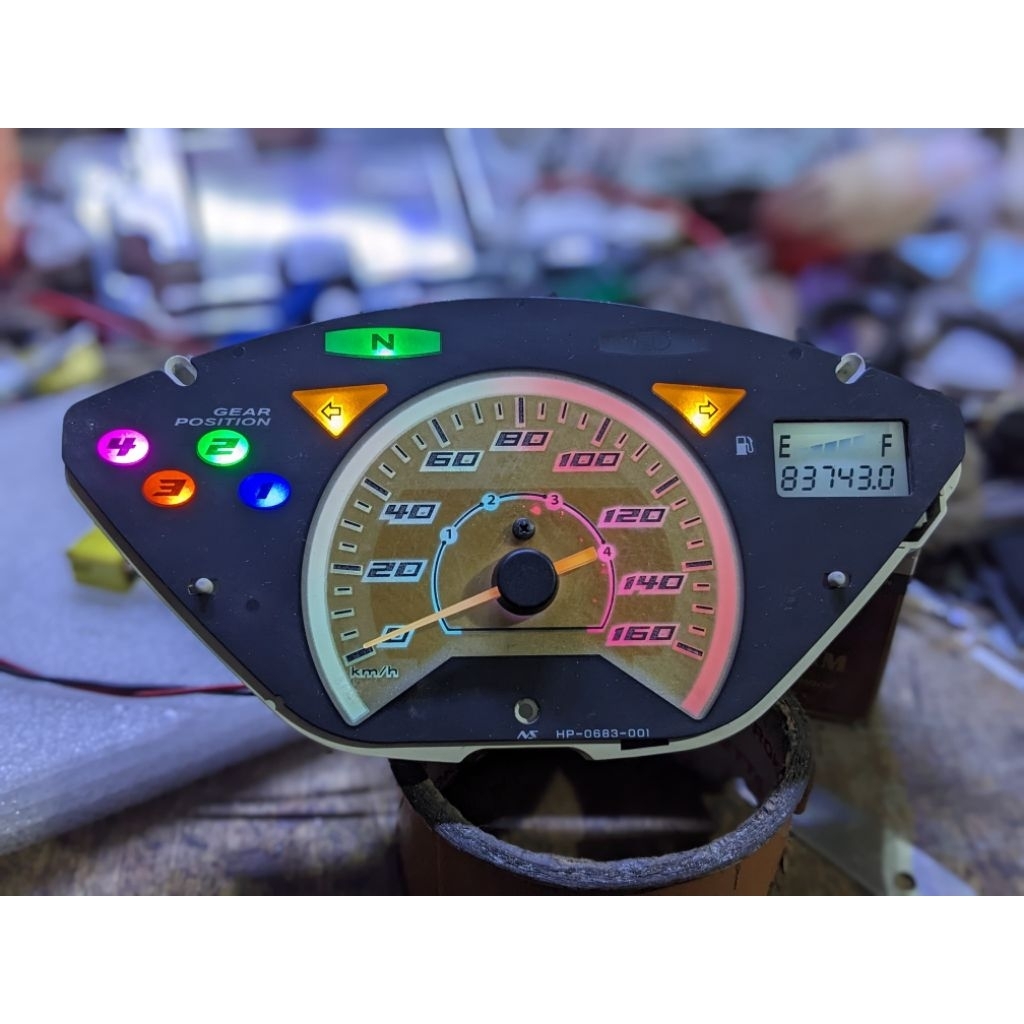 spidometer supra x 125 old custom original