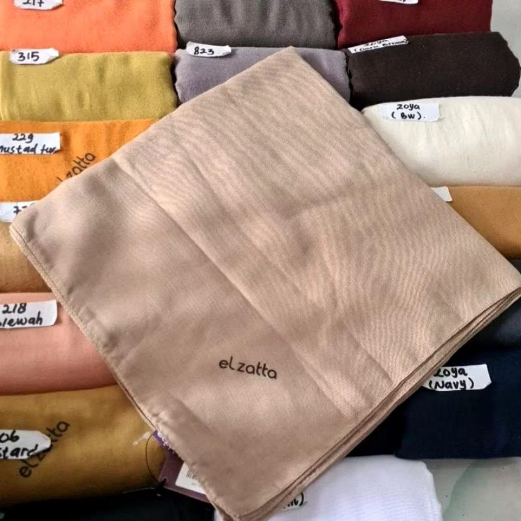 JILBAB ELZATTA KHAKI MUDA KODE 702