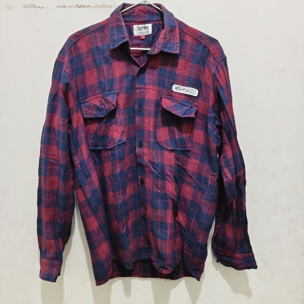 Kemeja Flannel thanksinsomnia