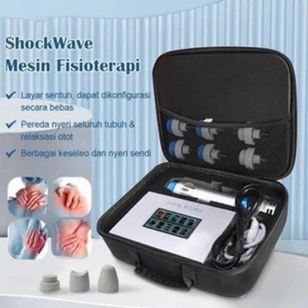 Shockwave Pain Relief Therapy ESWT Fisioterapi gelombang kejut