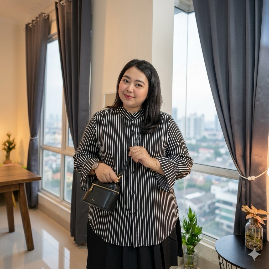 SAKURA BLOUSE RAYON SALUR JUMBO 2L 3L 4L 5L
