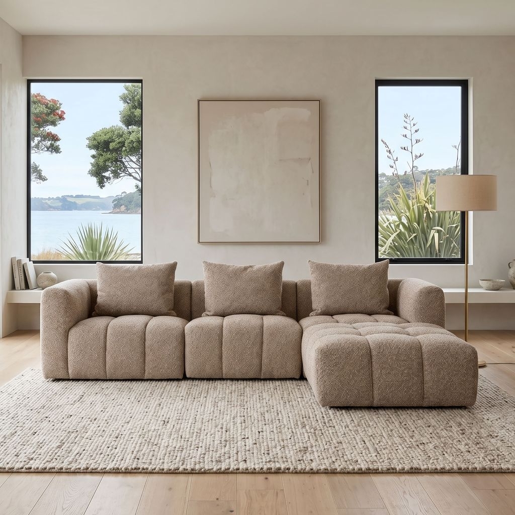 Sofa Bad Minimalis Ottoman Rangka Kayu