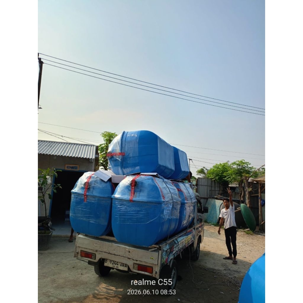 ipal 1000 liter mbg, tangki limbah mbg,
