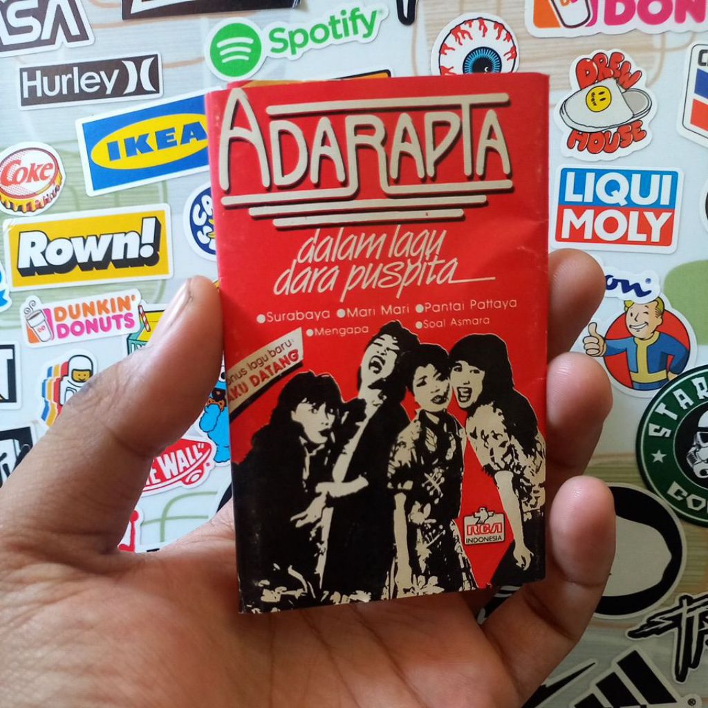 Kaset Pita Adarapta - Dalam Lagu Dara Puspita