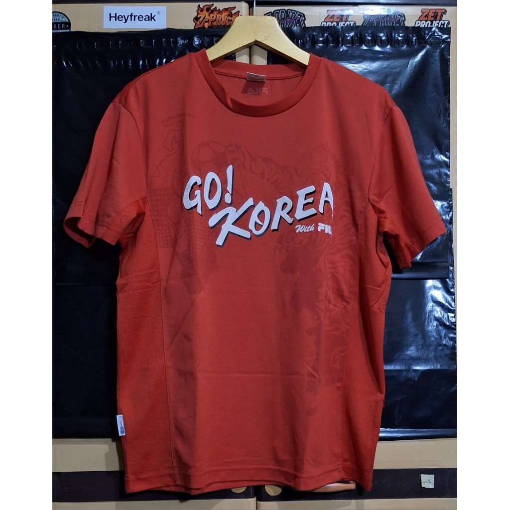Sport Tshirt / Kaos Olahraga Fila Go Korea - Bekas Second