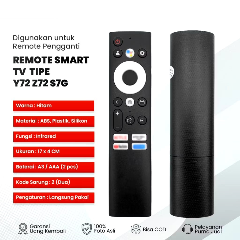 Remot Android LED TV Coocaa