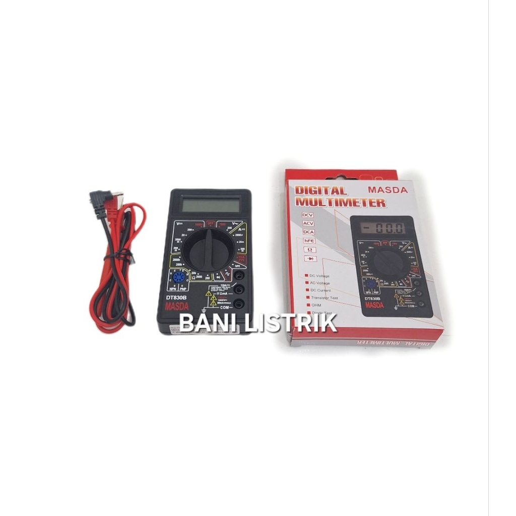 Multitester Multimeter Digital Masda 830B