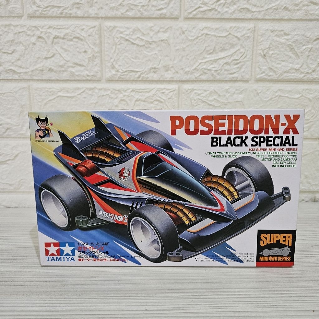 Tamiya Mini 4WD : Poseidon X Black Special 1/32 Item 94584