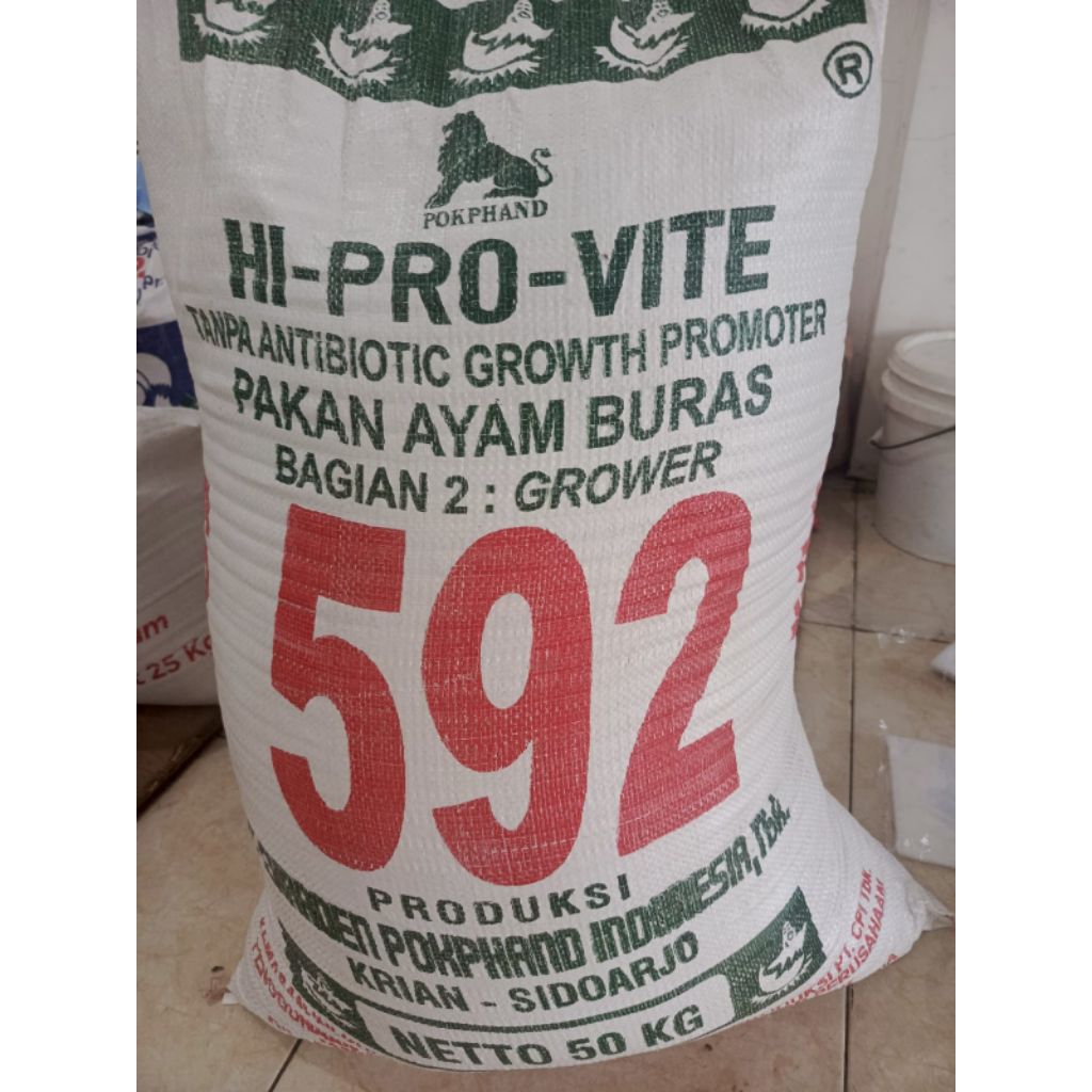 ( 50 Kg ) Pakan Ayam Aduan 591, 592 & 594.