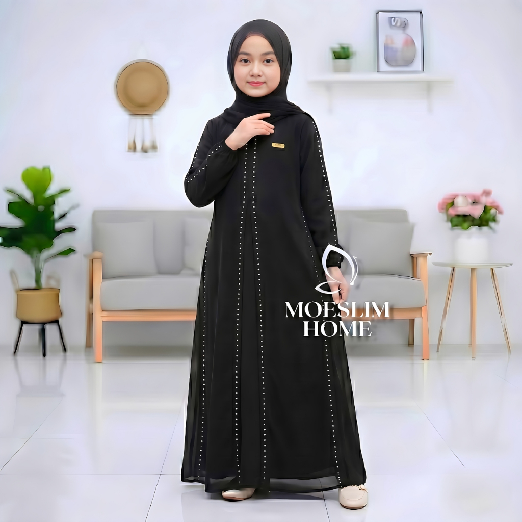 Discount NEW NAZWA KIDS GAMIS ABAYA ANAK PEREMPUAN TANGGUNG TERBARU 2026 USIA 6-16 TAHUN BAHAN