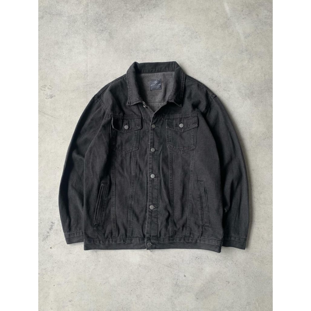 Simple Life Washed Denim Jacket