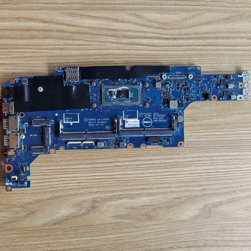 motherboard mati laptop dell latitude 5420 core i5 gen 11 baca deskripsi