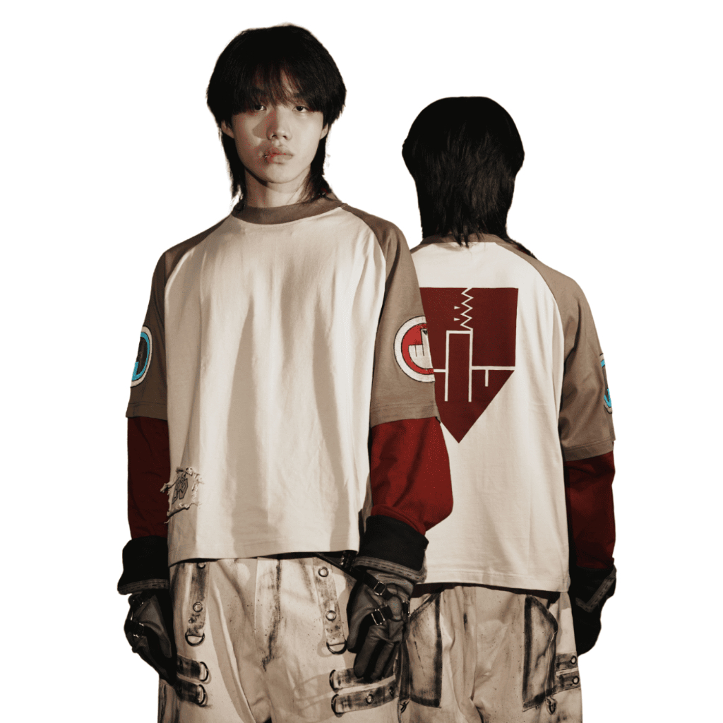 Hishiro Yosai Double Sleeve | Kaos Lengan Panjang | Gachiakuta Rudo