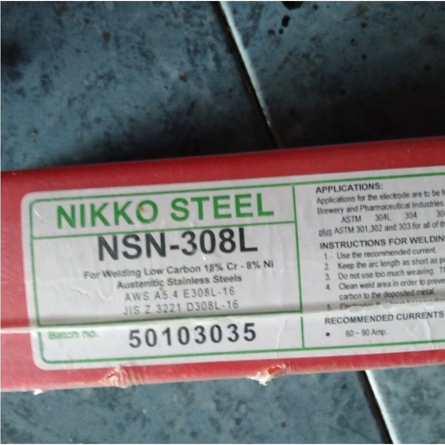Kawat Las NSN-308L Nikko Steel