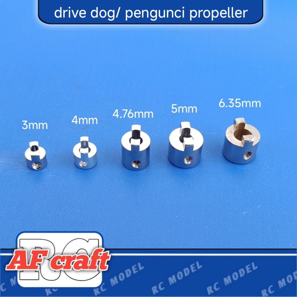 drive dog / pengunci propeller RC boat