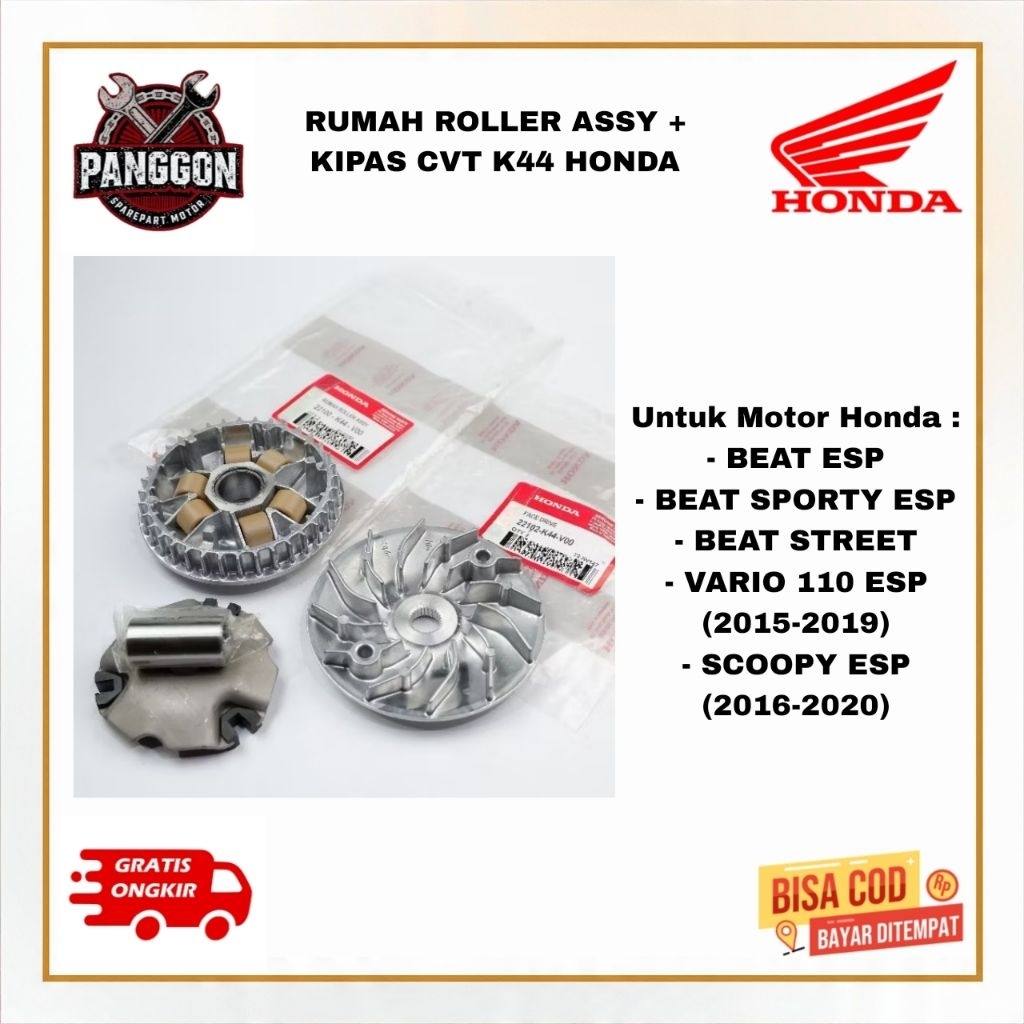 rumah roller beat fi - rumah roller beat fi k44 ori genuine