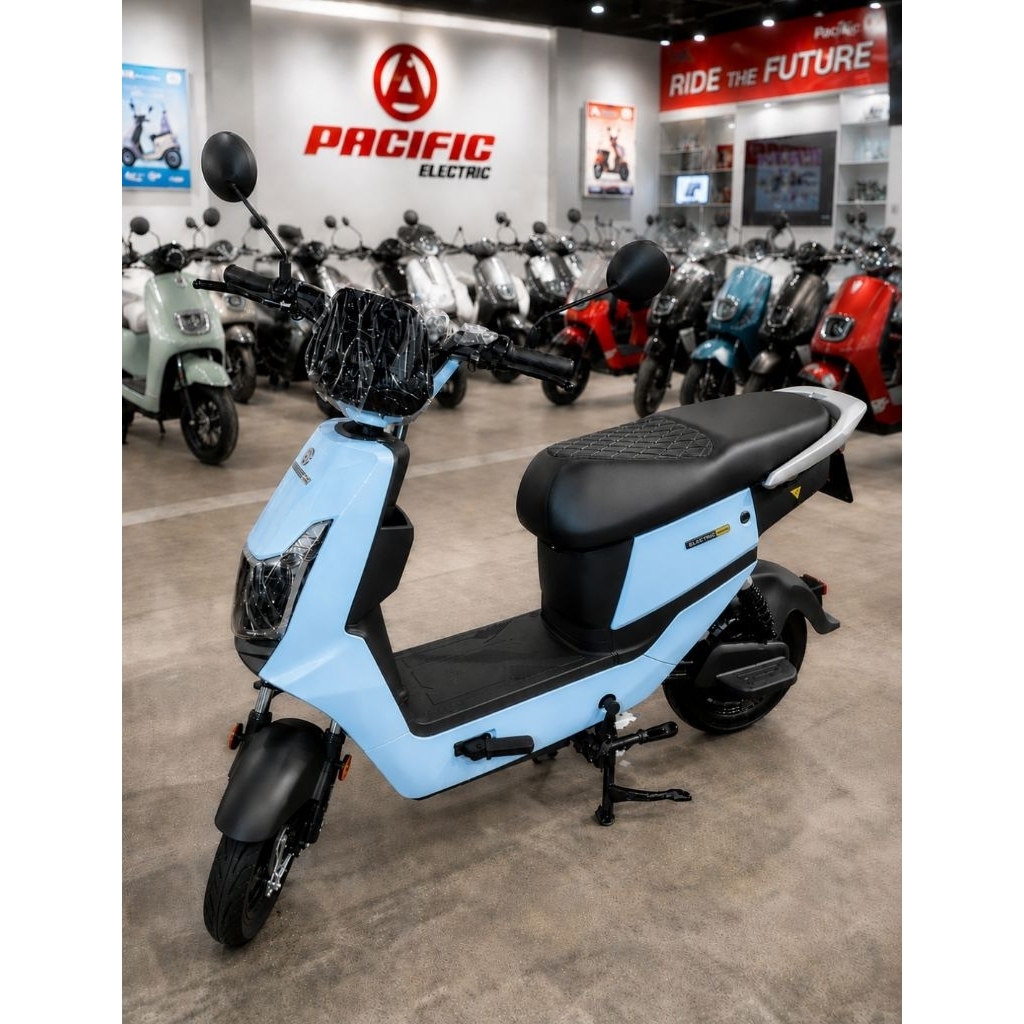 Sepeda Listrik Blizzard neo biru blue
