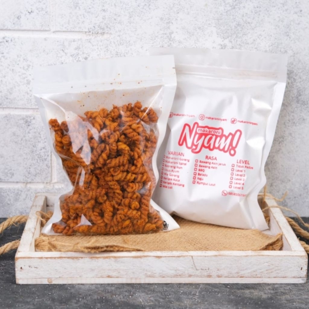 Makaroni Spiral Plastik