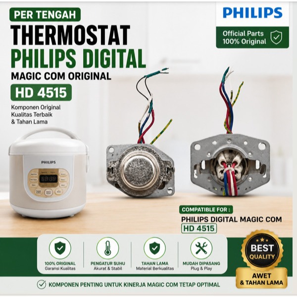 PER TENGAH THERMOSTAT PHILIPS DIGITAL  MAGIC COM ORIGINAL HD 4515