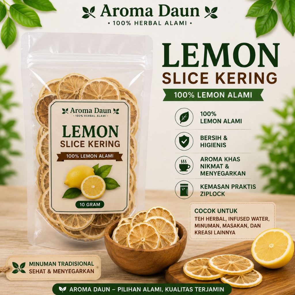 Jeruk lemon slice  / Jeruk lemon kering 10gr